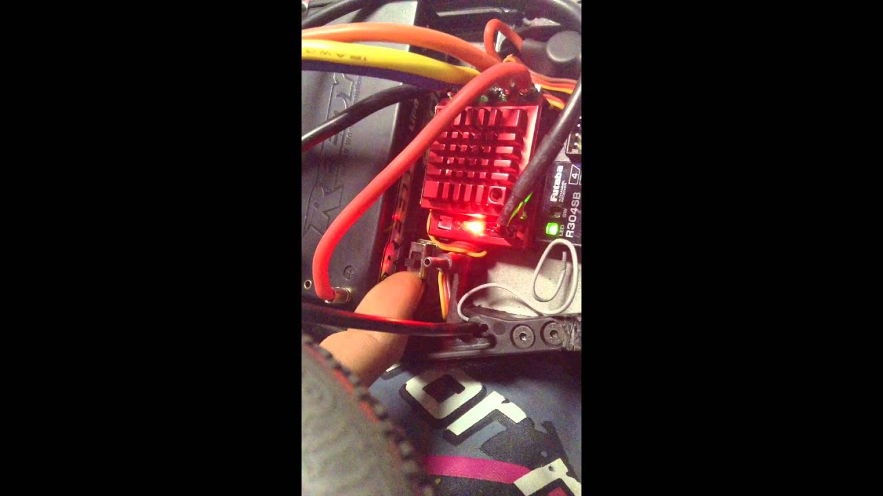 Trackstar 120a Turbo: Calibration