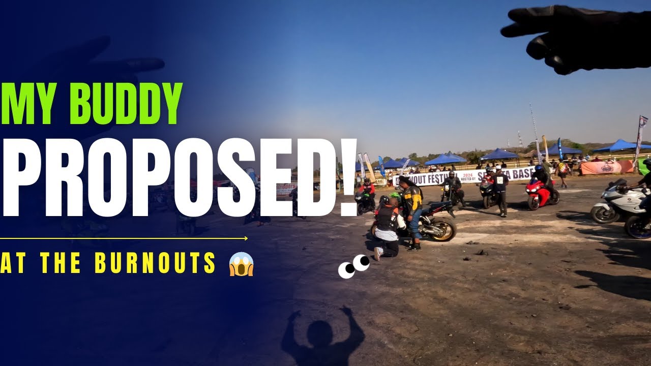 Pit Stop for Love: A Surprise Proposal at the Racecourse!