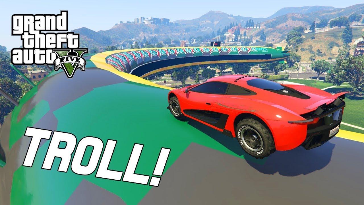 GTA V - LANGSTE ZEPPELIN EN HARDE TROLLS!