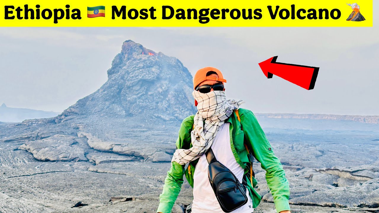 Ethiopia Most Dangerous Active Volcano | Afar Region | धरती का सबसे ख़तरनाक जगह