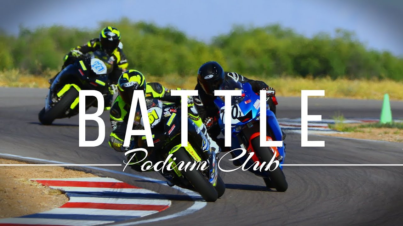 R6 VS ZX6R Sportbike Racing at Podium Club
