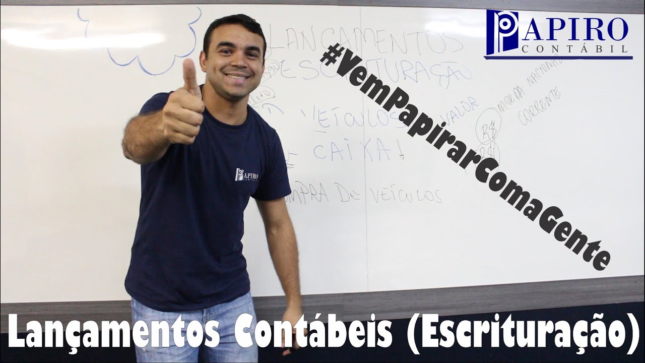 Aula - Lançamentos Contábeis (Escrituração) Prof. Geovanni Silva