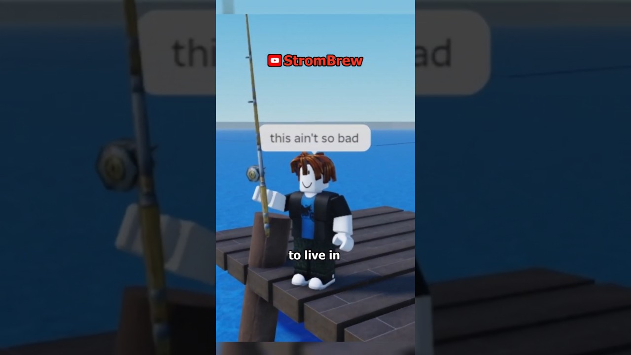 if you could LIVE in a roblox game..