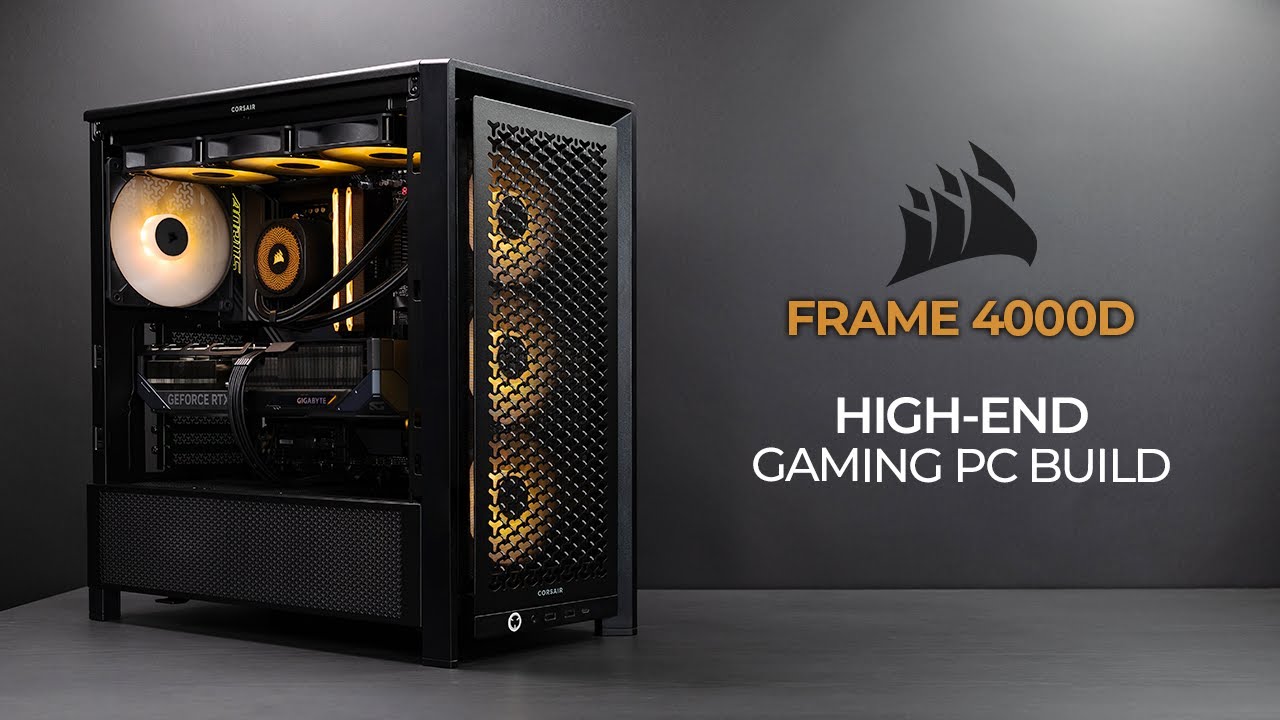 Ryzen 9900X3D & RTX 5080 Gaming PC Build | Corsair Frame 4000D | Nautilus 360 | RM1000e ATX3.1