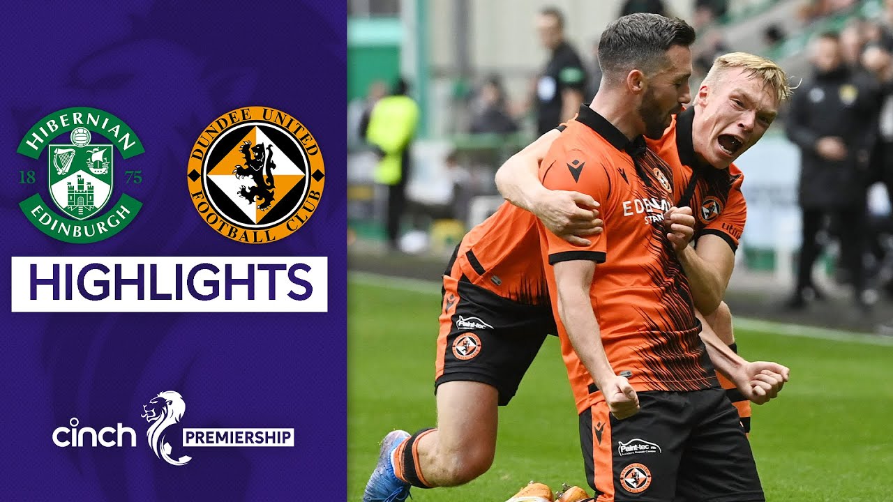 Hibernian 0-3 Dundee United | United Provide Inch Perfect Display! | cinch Premiership