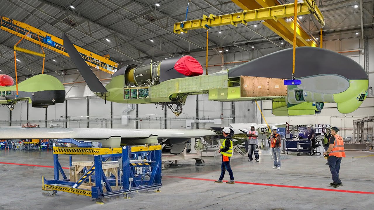 Inside US Military Factory Building World’s Most Expensive Drone