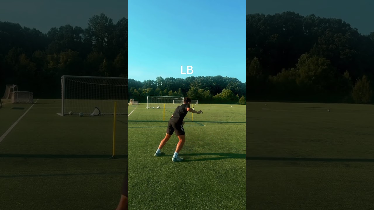 Leftback and fullback training sessions 