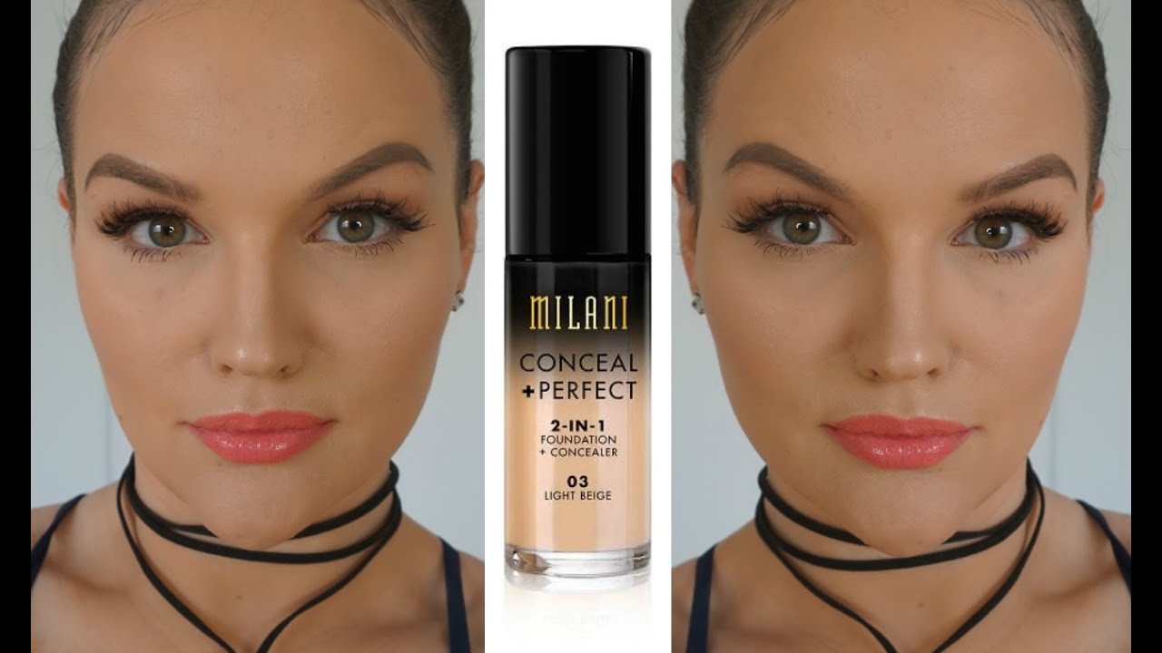Milani Conceal + Perfect 2-in-1 Foundation + Concealer First Impression Review