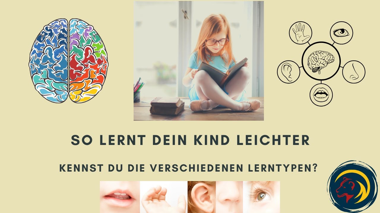 So lernt dein Kind leichter- kennst Du die verschiedenen Lerntypen?