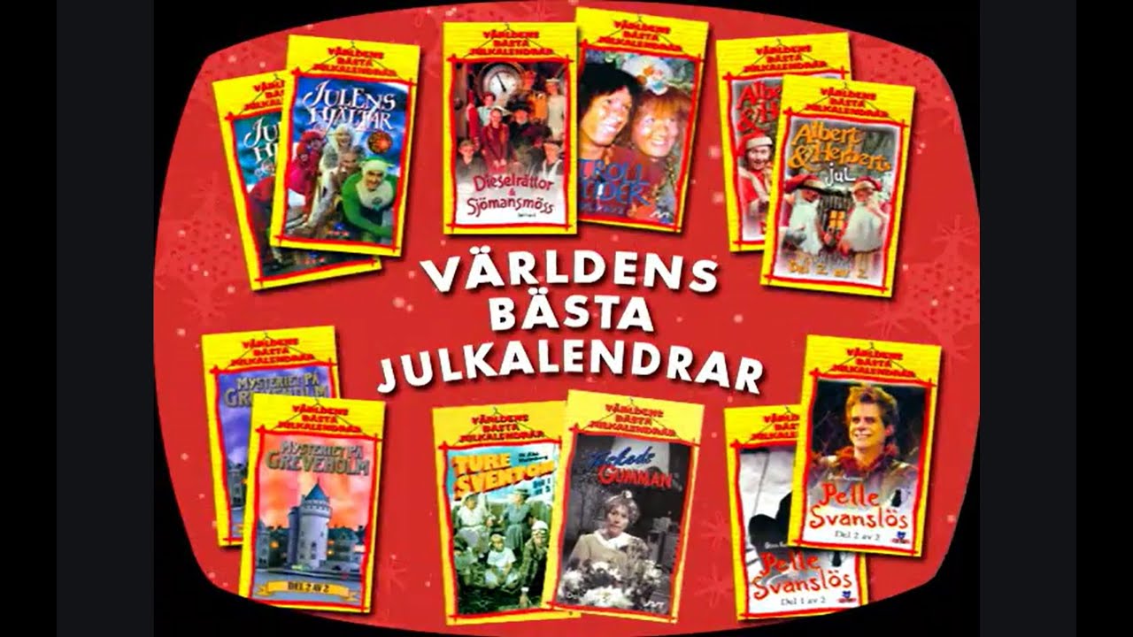 Världens bästa julkalendrar (DVD-reklam)