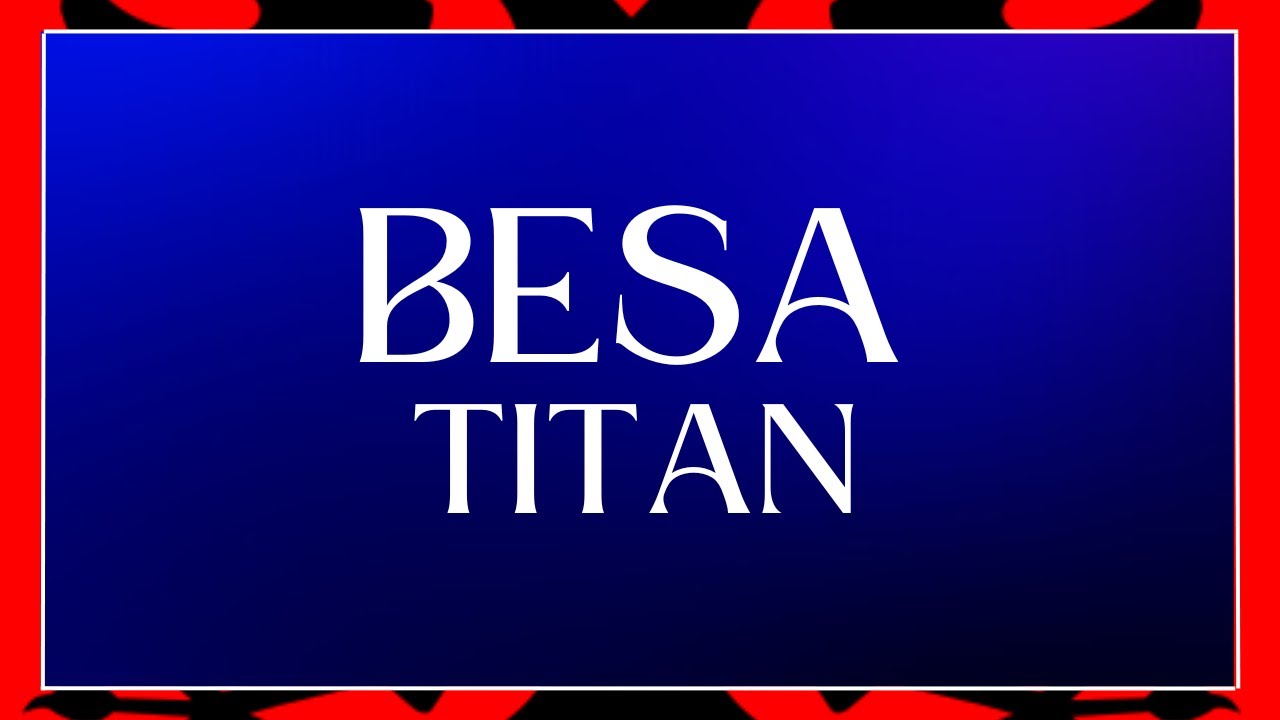 LYRICS / TEKST | BESA - TITAN | EUROVISION 2024 ALBANIA