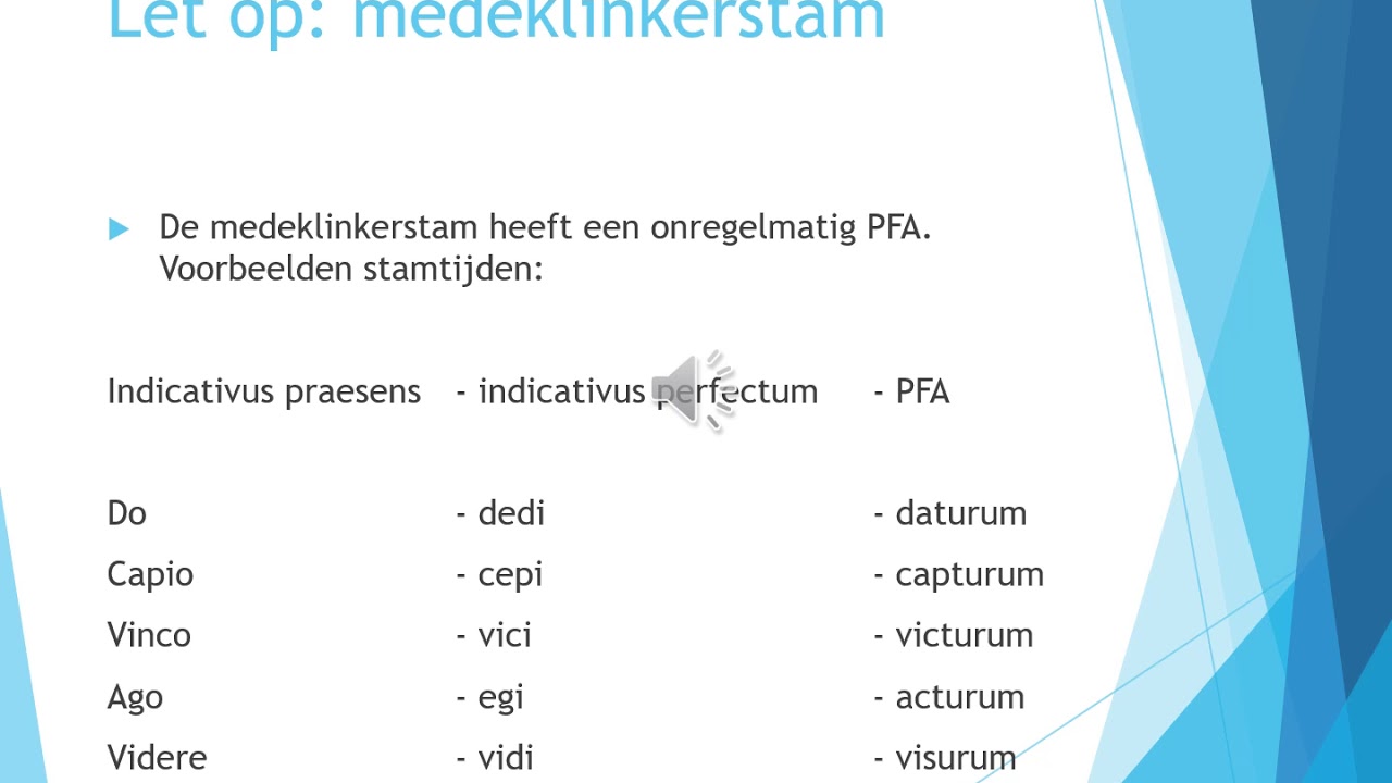 Latijn: PFA