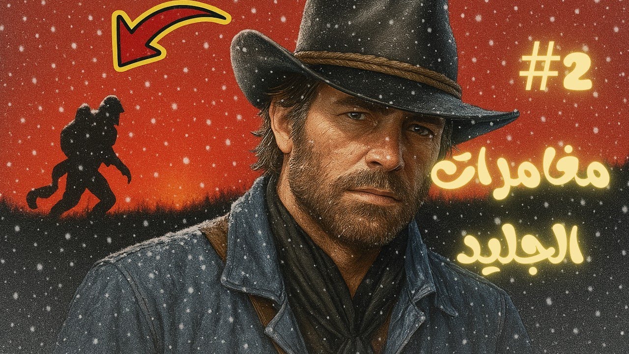 مغامرات الجليد🤠🏔️|2#|RDR 2