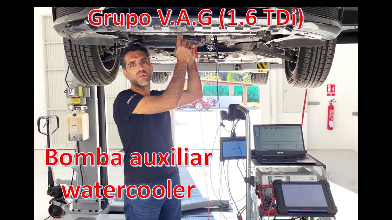 Bomba auxiliar del watercooler - 1.6 TDi grupo VAG.