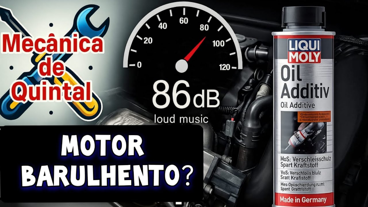 Testando o Liqui Moly Oil Additiv – Será que reduz o ruído do motor?