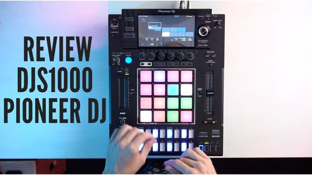 Sampler Pioneer DJS1000 Review e Primeiros Passos