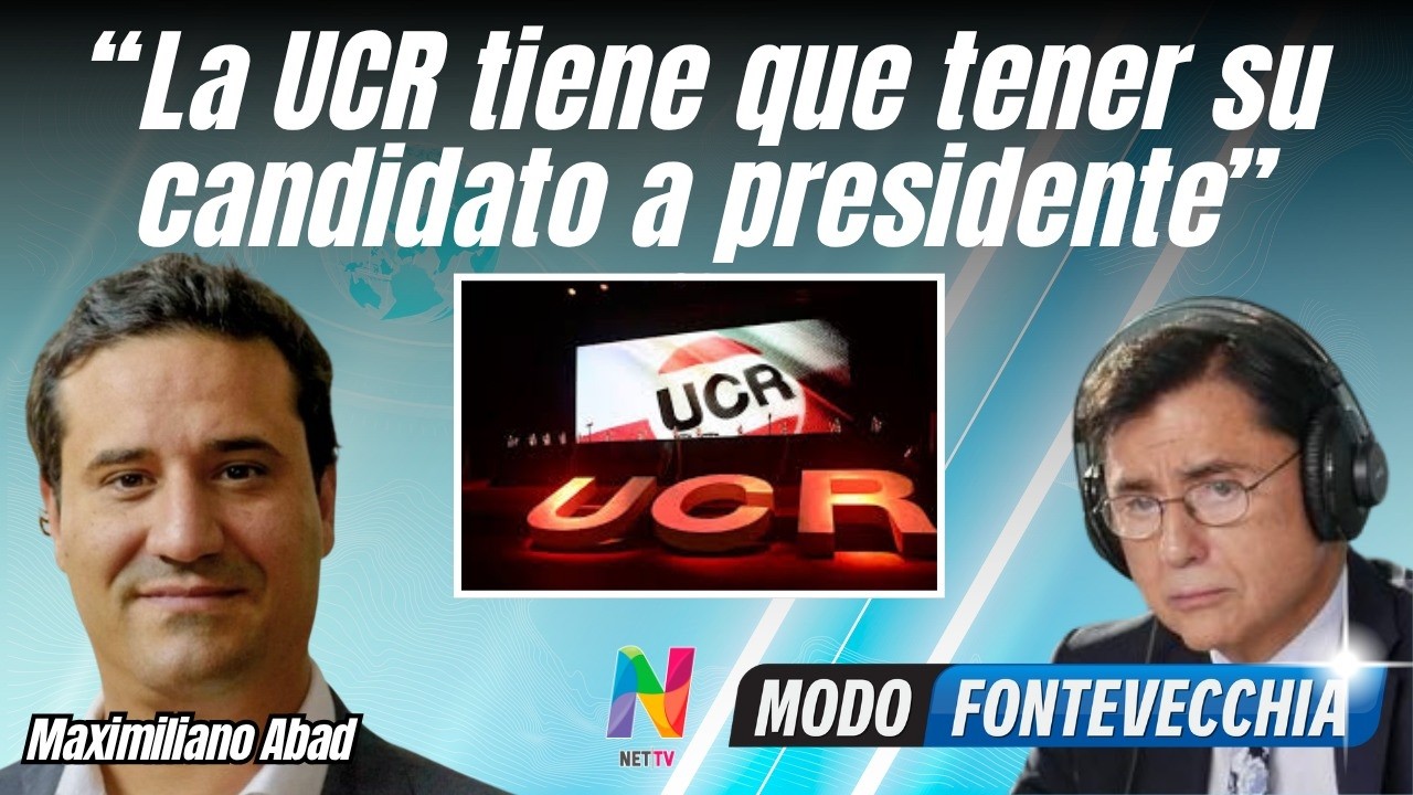 El dirigente radical, Maximiliano Abad, adelantó la apuesta de los boina blancas para el 2027