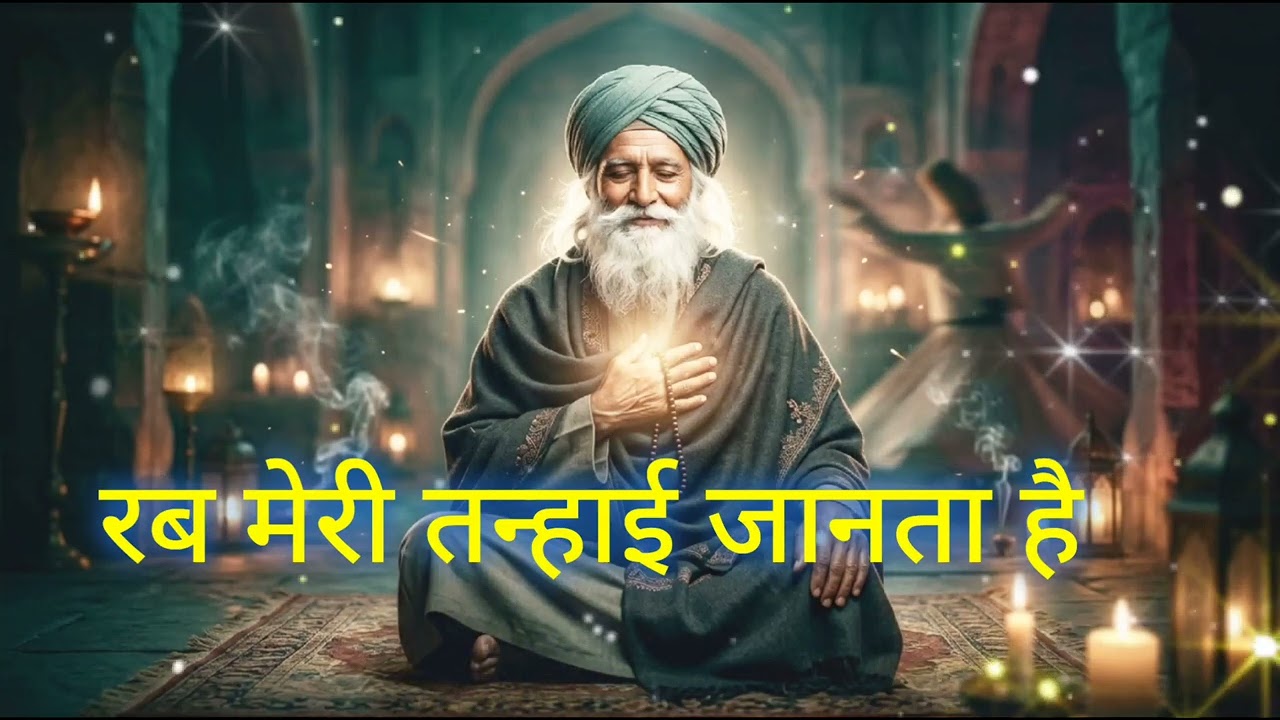 Rab Meri Tanhai Jaanta Hai | Heart Touching Sufi Song | Emotional Spiritual Music