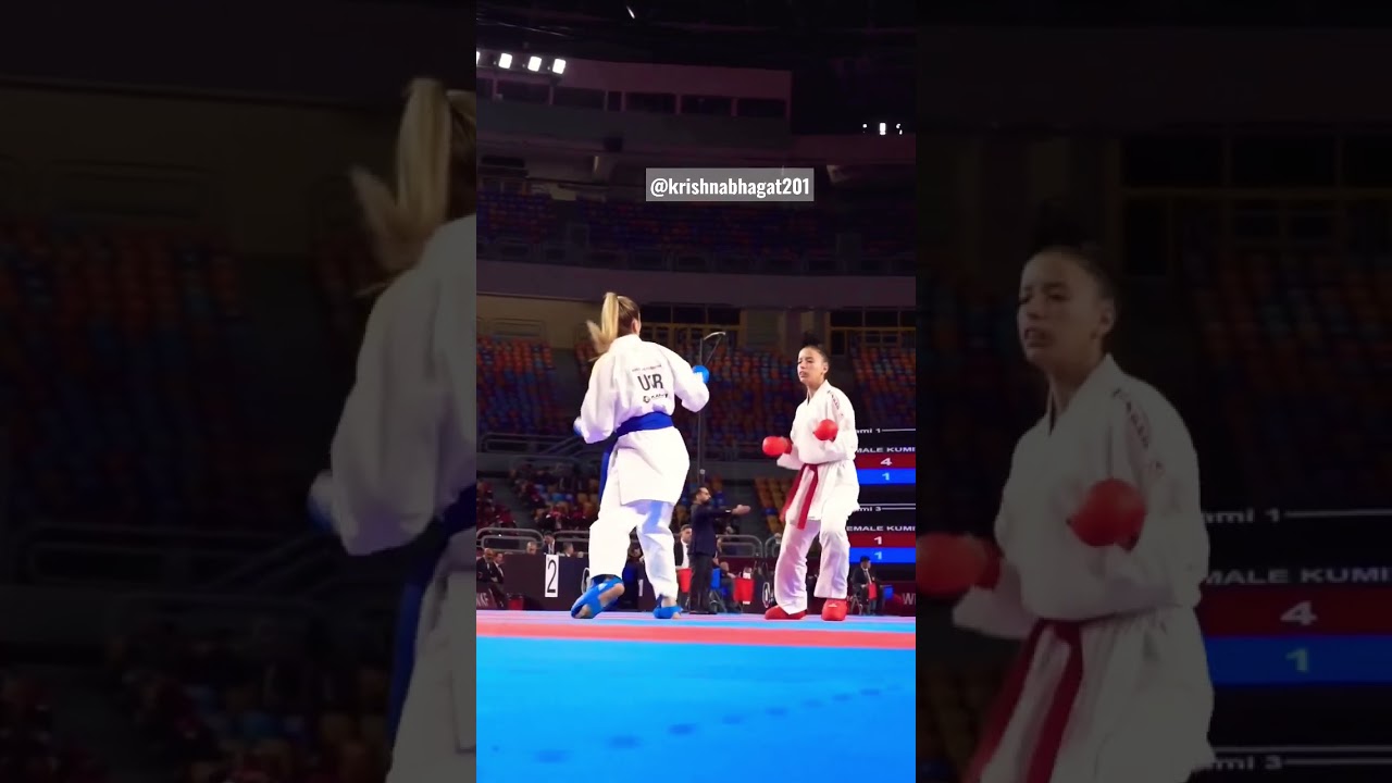Powerful kick #fight #video #karate #wkf