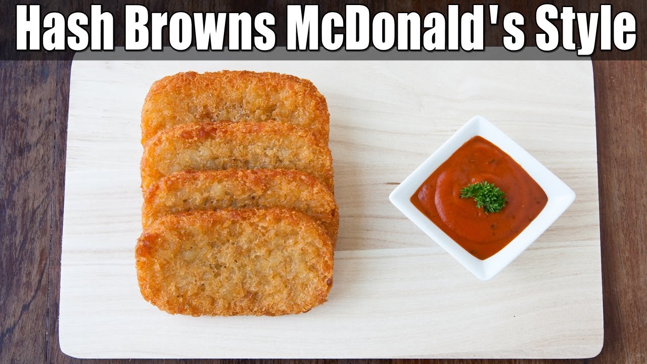 Hash Brown Recipe | How To Make Hash Browns McDonald's Style at Home