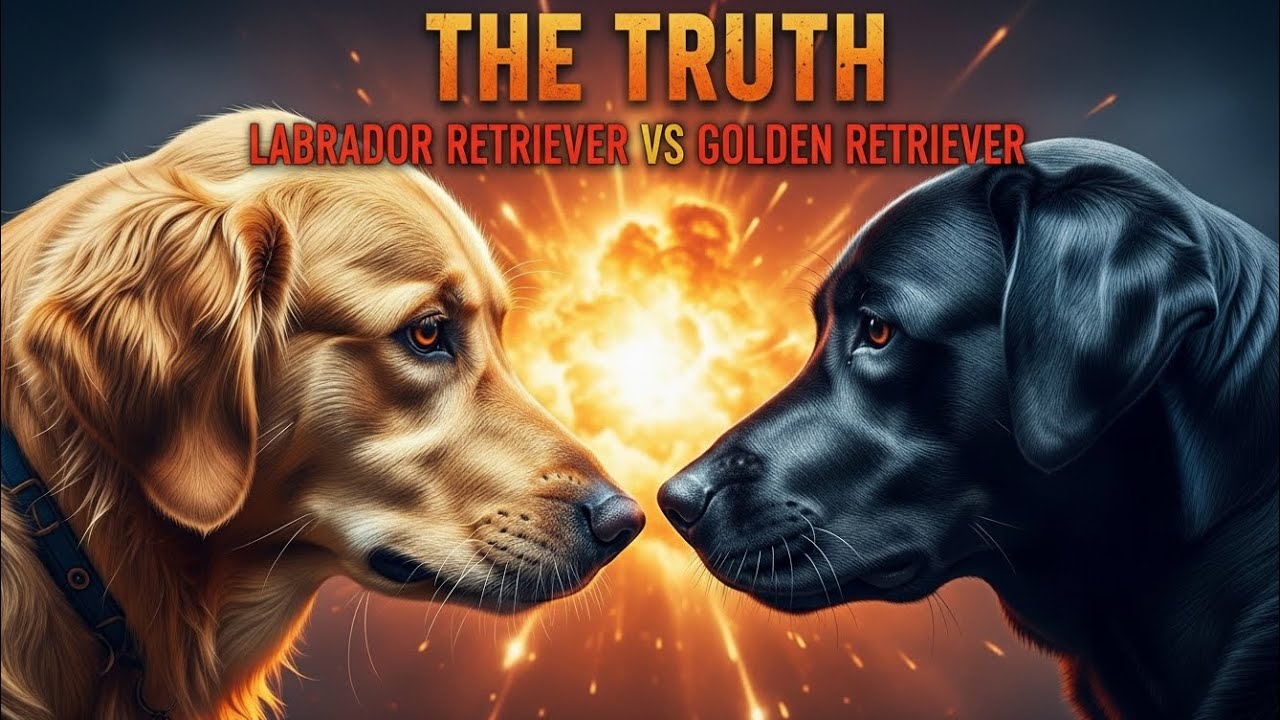 Labrador Retriever VS Golden Retriever Qualities || Everything Explained || Pet Family 