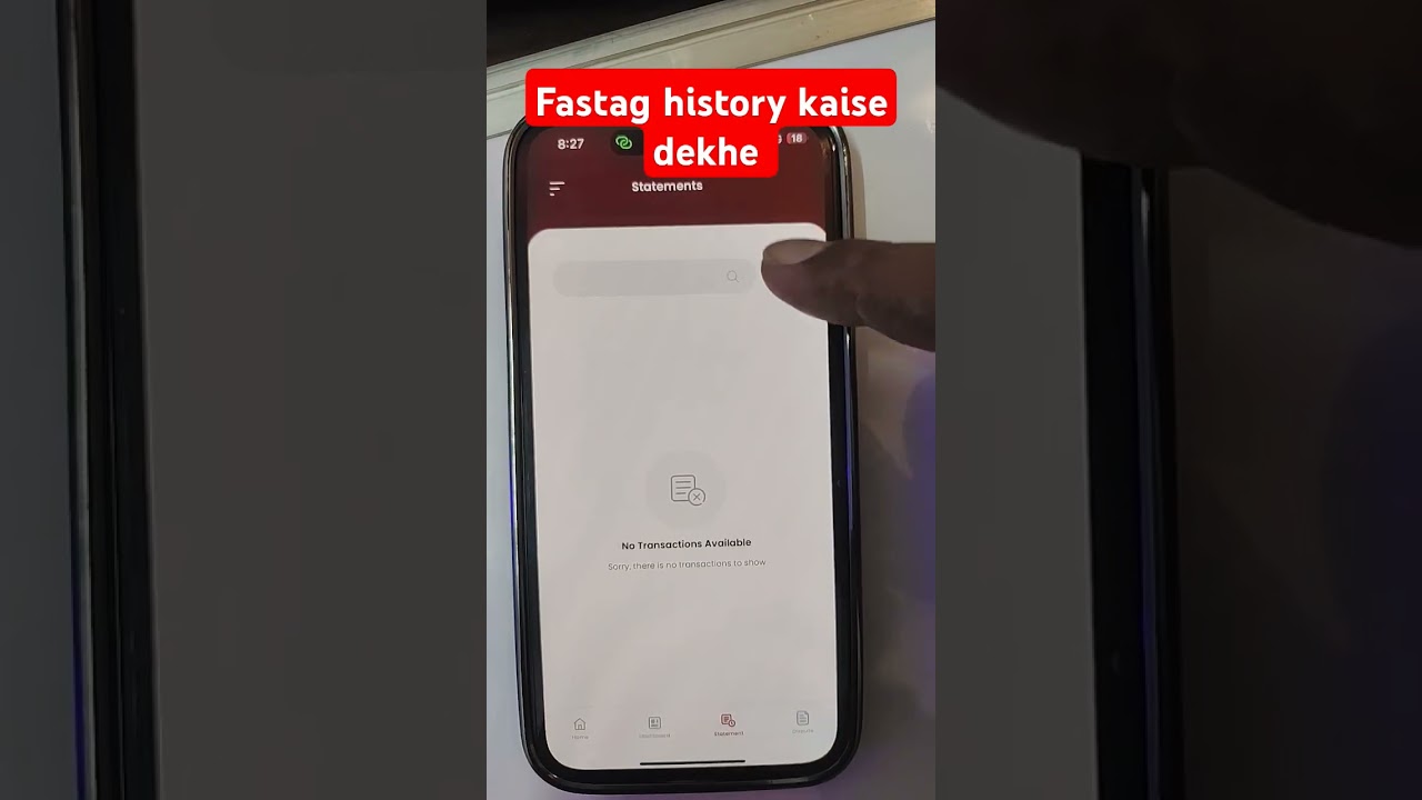 Fastag history kaise dekhe 