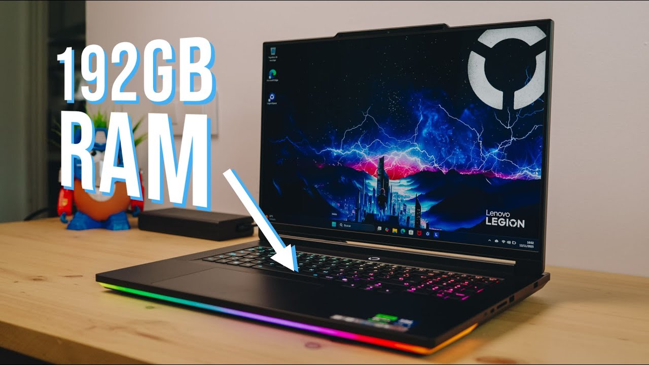 192GB de RAM, pruebo el PC MÁS BESTIA | Lenovo Legion 9