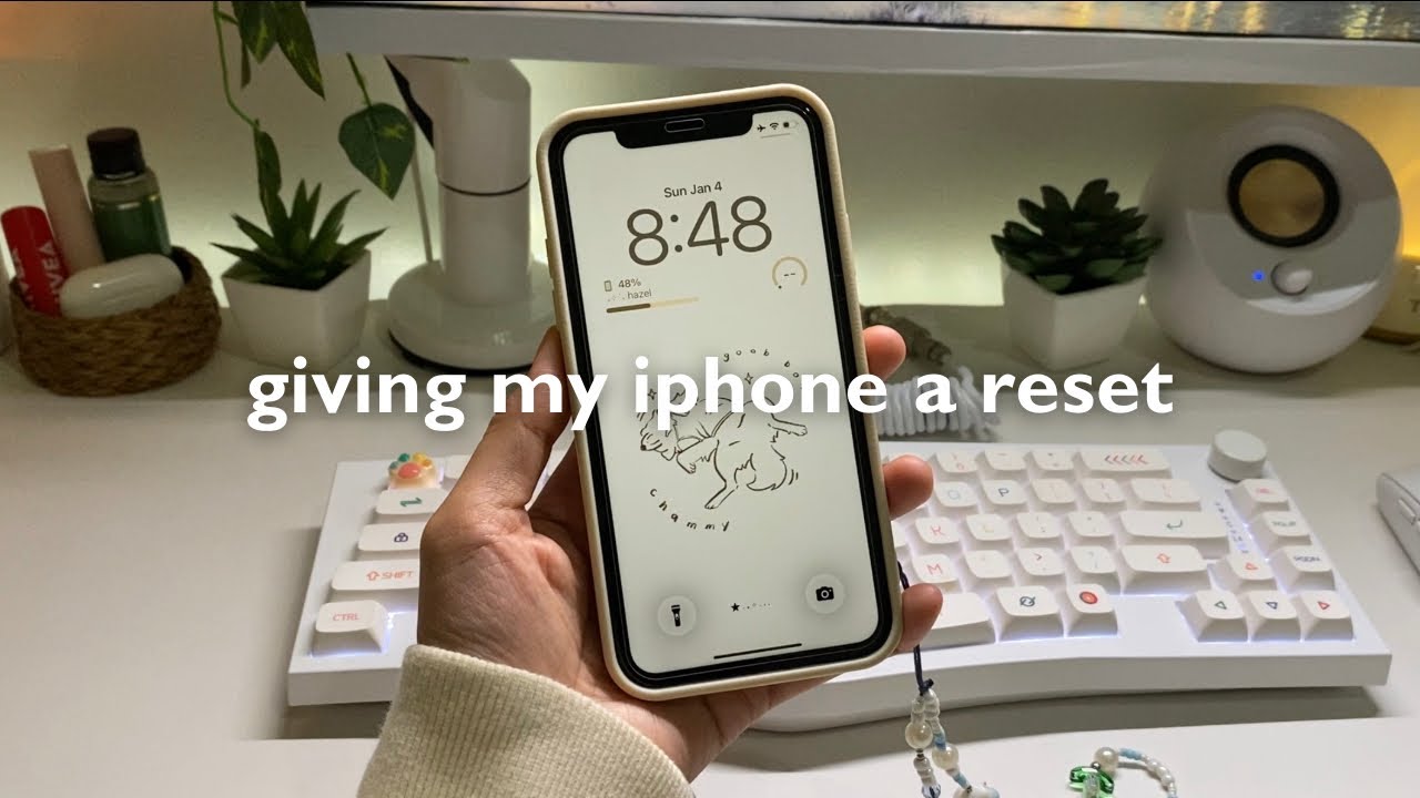organizing my iphone 11 🌿 a slow & cozy digital reset