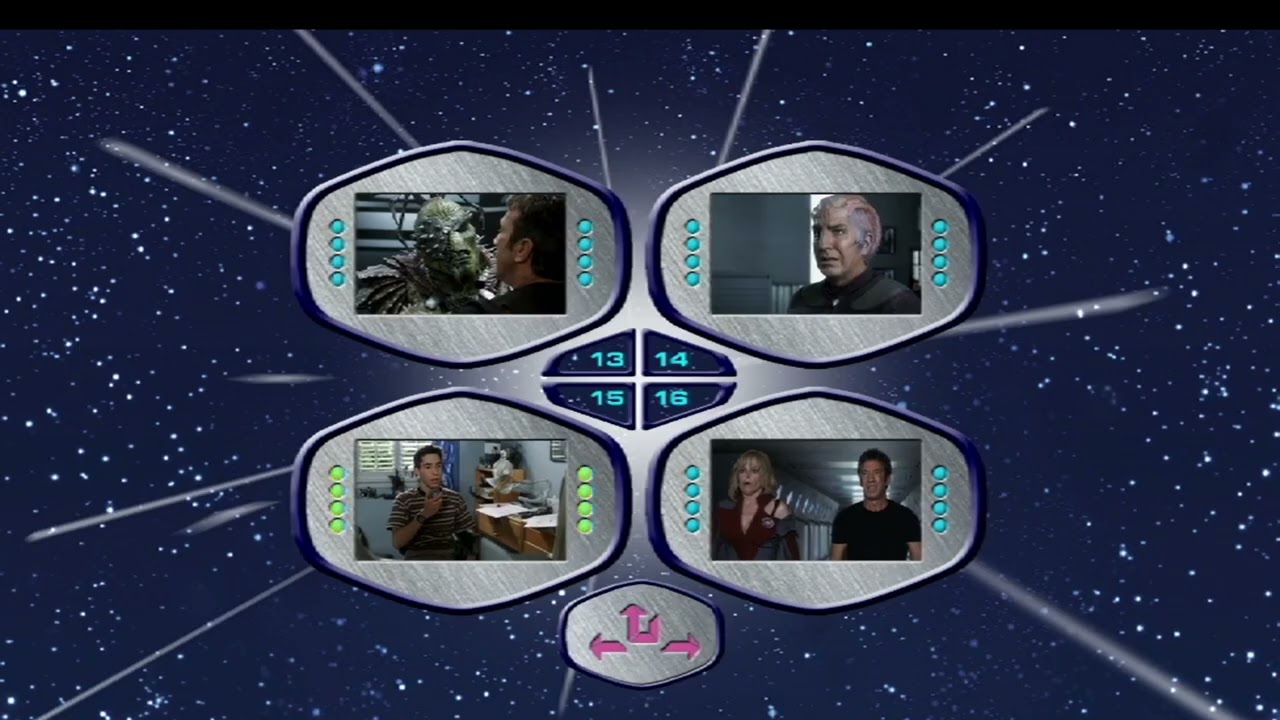 Galaxy Quest (Galaxy Quest - 1999) di Dean Parisot - Menu e submenu del DVD - ITA