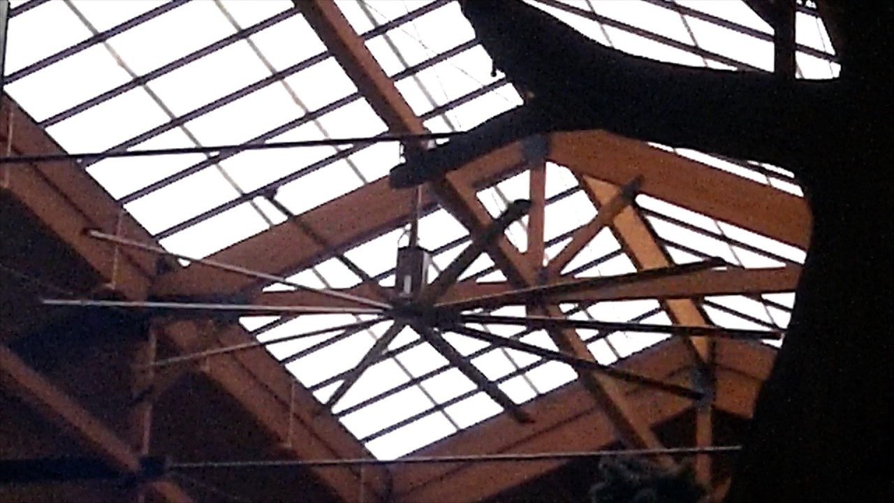 Big @$$ HVLS Ceiling Fans at a Waterpark (2012)