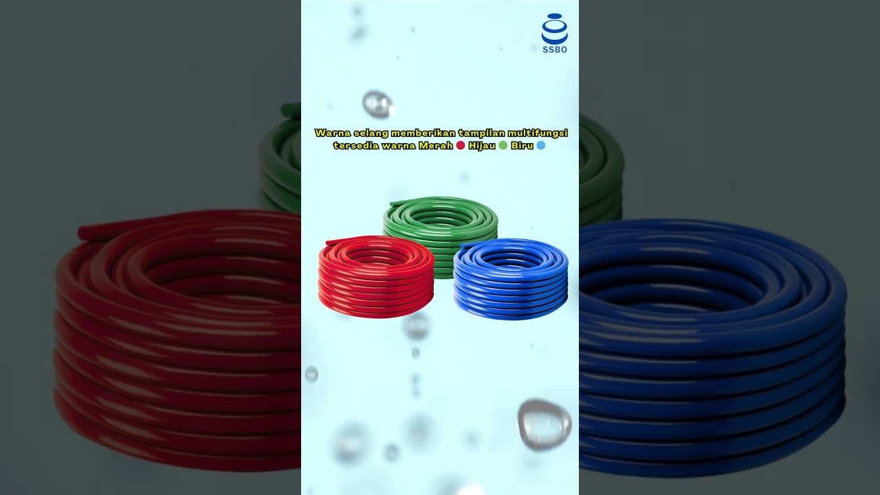 Selang Elastis SSBO Tebal 1 mm Pilihan Tepat Kebutuhan harian rumah tangga perkebunan & industri