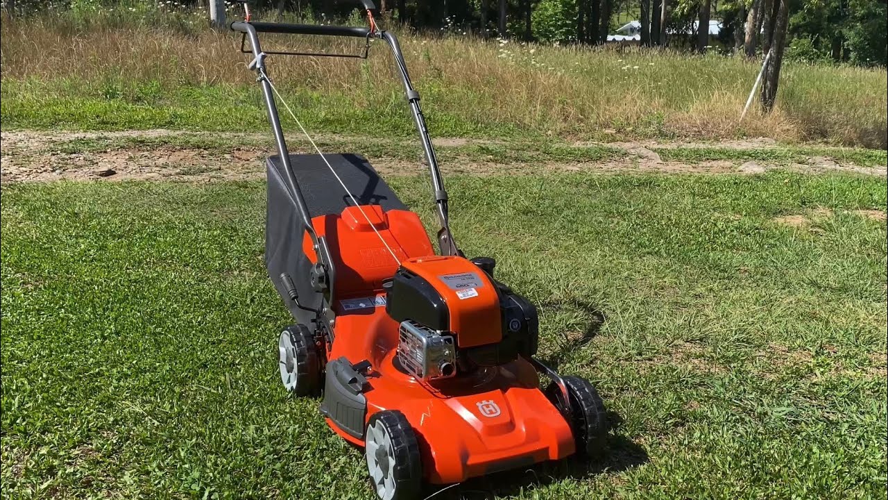 Cortador de grama HUSQVARNA LC 153S - OPINIÃO DO PRIMEIRO USO.