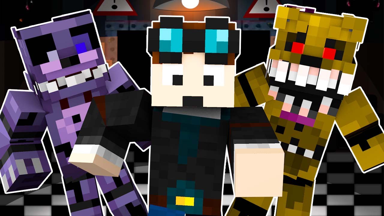 TheDiamondMinecart Goes Into Five Nights At Freddy's 4 (Night 4) - Minecraft Roleplay!