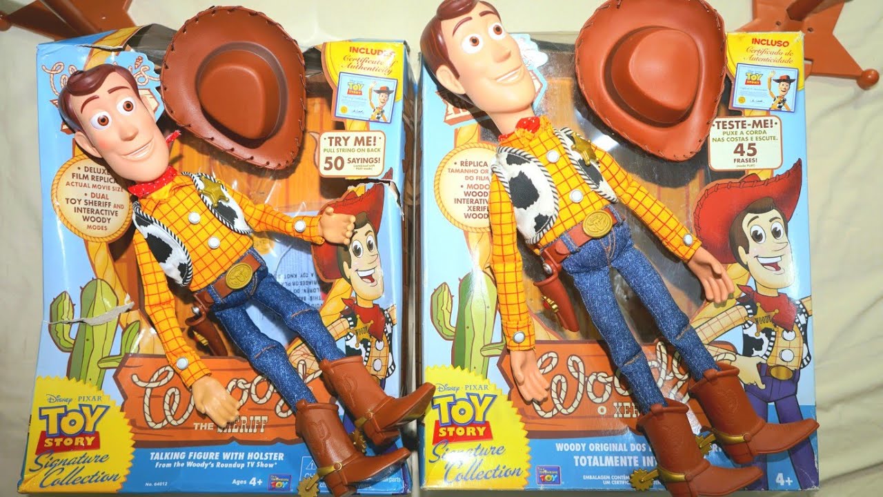 O WOODY SIGNATURE COLLECTION 🤠 BARATO DO ALIEXPRESS CHEGOU! VALE A PENA? TOY STORY