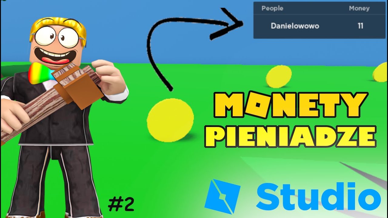 JAK DODAĆ DO GRY PIENIĄDZE I MONETY (leaderstats) 🔥 PORADNIK ROBLOX STUDIO - TWORZENIE GRY (AZSS 2)