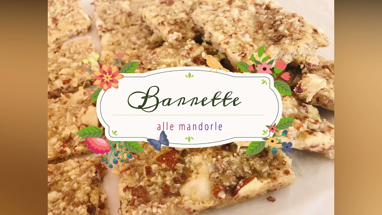 Barrette di mandorle - PURA ENERGIA, PURO GUSTO ...ottima forma per tutti 👍🏻 👍👍🏼👍🏽👍🏿