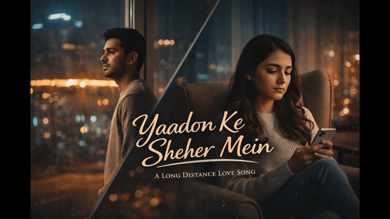 Yaadon Ke Sheher Mein | Sad Romantic Duet | Long Distance Love Song | Hindi Sad Song