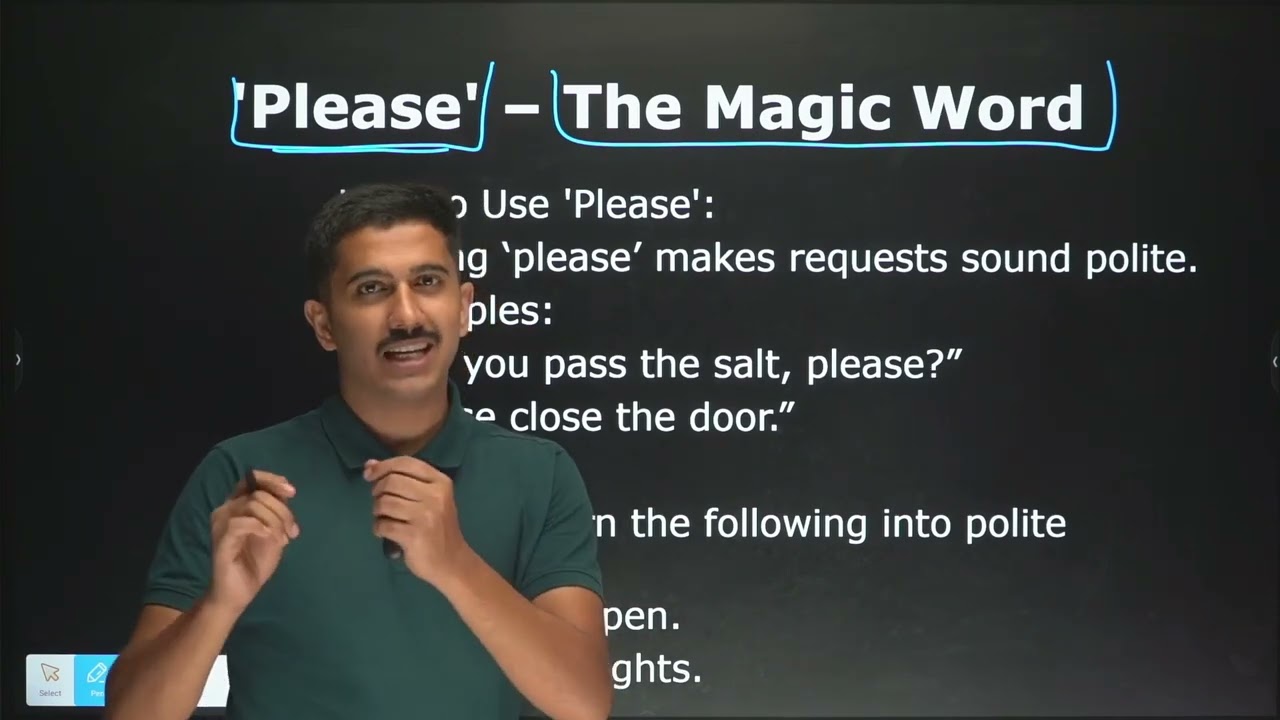 B2: Common Polite Phrases (e.g., 'Please,' 'Thank you')