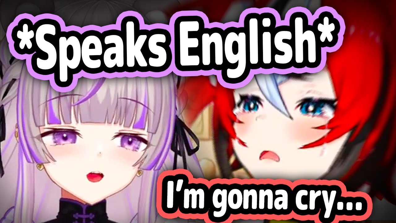 Bae Hears Tette's English Message And Gets Emotional【Hololive】