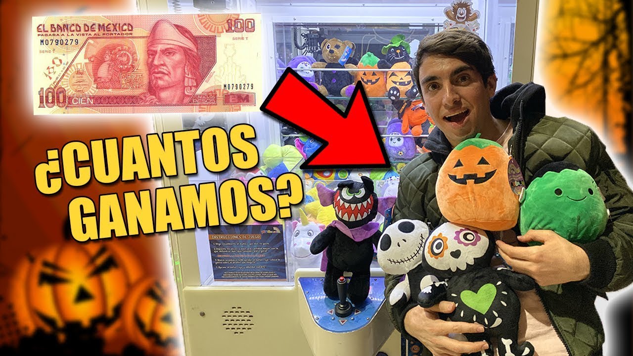 &iquest;Cuantos Peluches De Halloween Podemos Sacar Con $100?