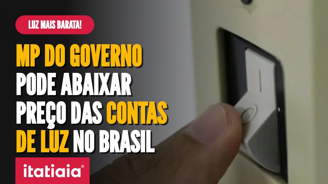 CONTA DE LUZ PODE FICAR MAIS BARATA NO BRASIL! SAIBA QUANTO!