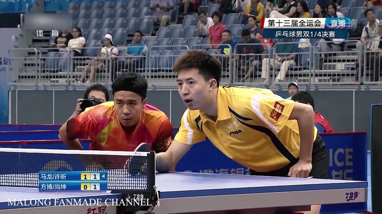 Ma Long/Xu Xin vs Fang Bo/Shang Kun | Chinese National Championships 2017