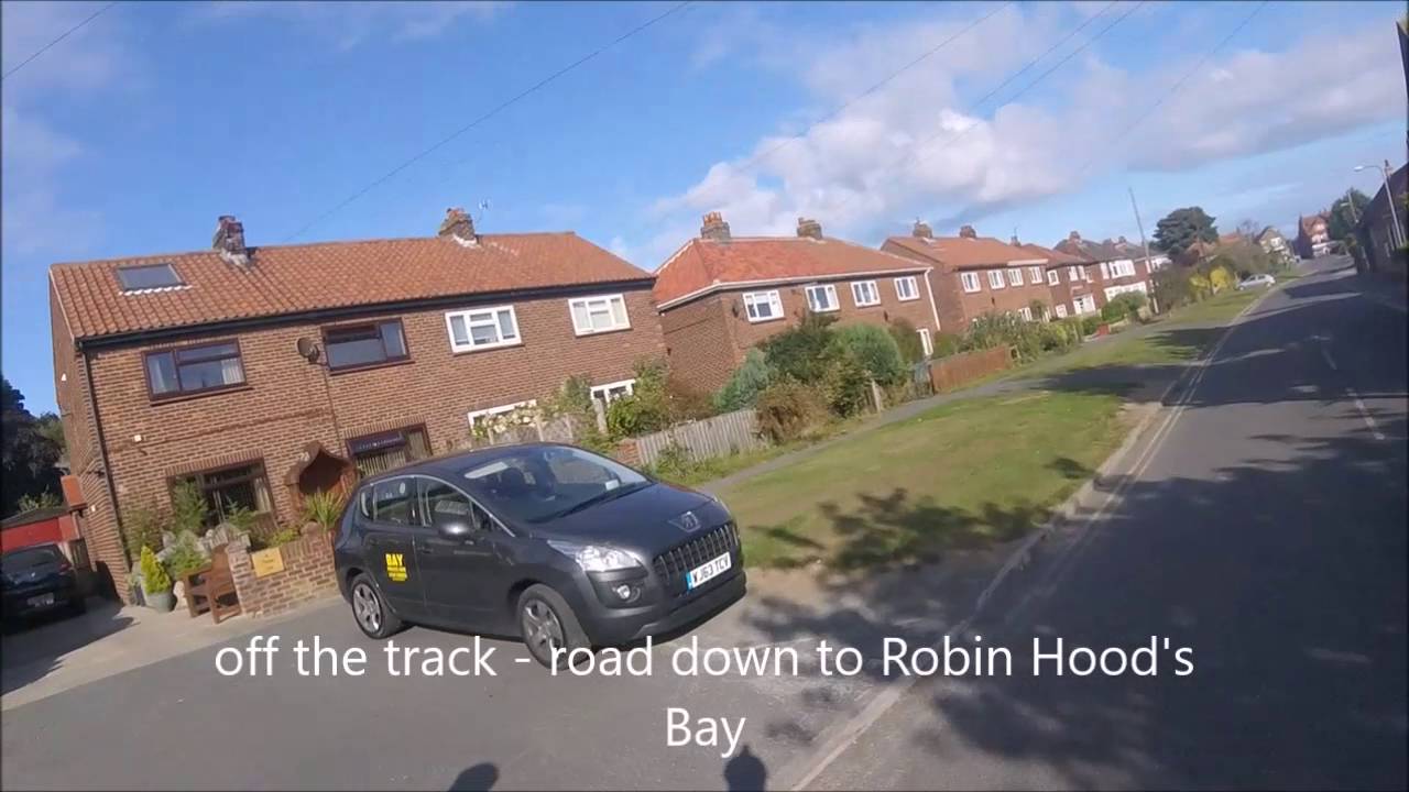 scarborough whitby cinder track video