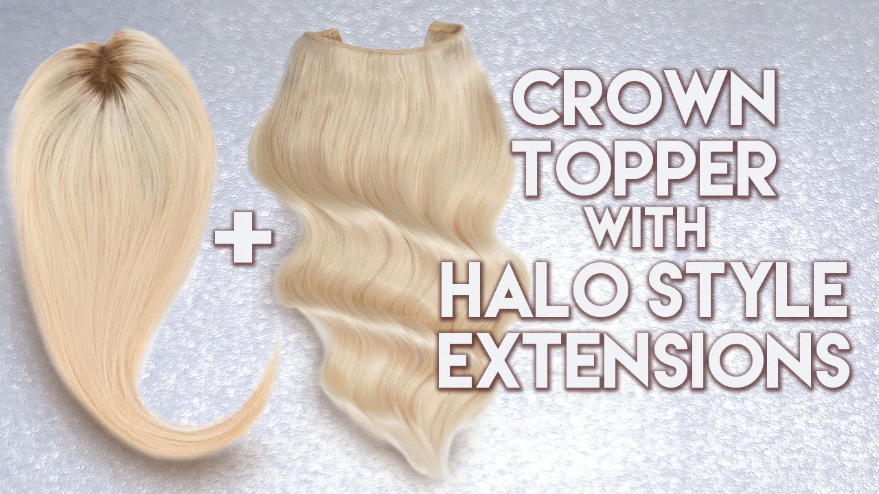 HC Crown Topper + 6 different length HC halo styles | Hidden Crown