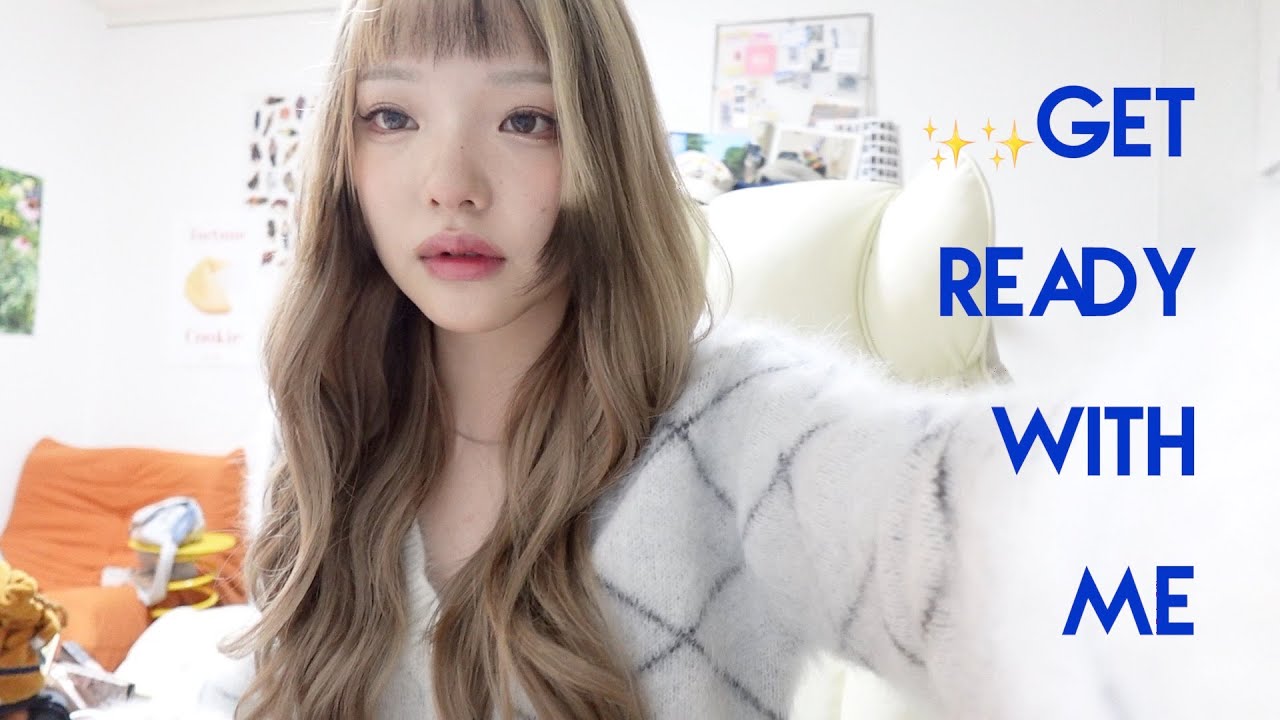 【grwm】クリスマスデート予行練習するか。
