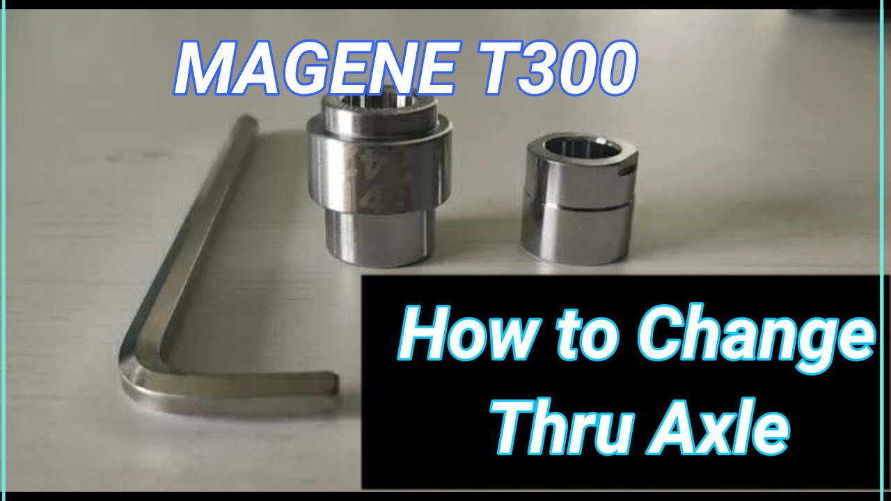 Magene T300 Setup change From QR to Thru Axle 12x142