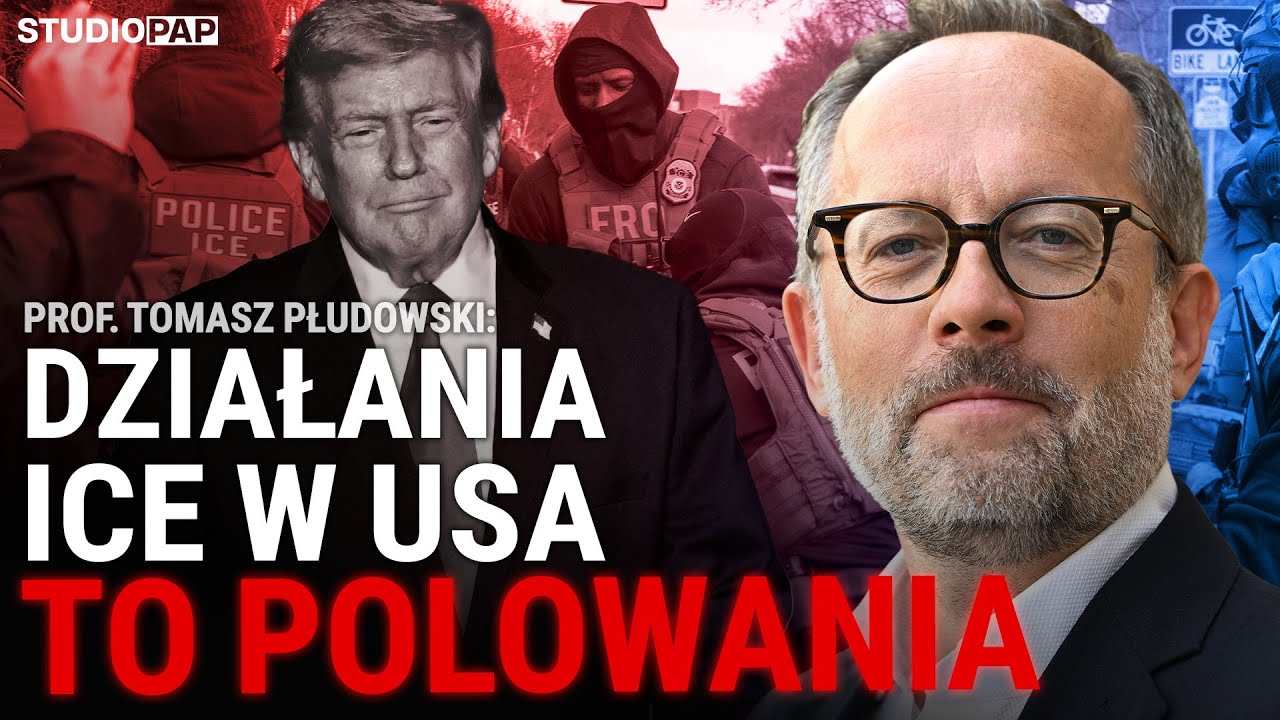 Prof. Tomasz Płudowski: działania ICE w USA wyglądają, jak polowanie na zwierzęta.