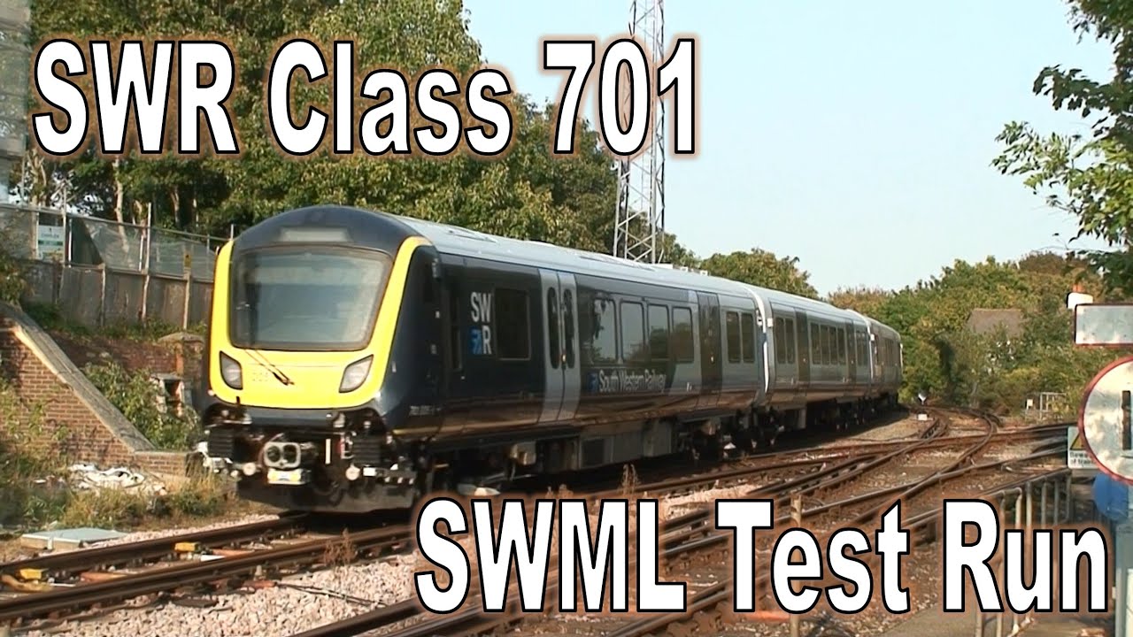 New SWR Class 701 Arterio - 701005 - South Western Main Line Test Run - Branksome - 16-09-20