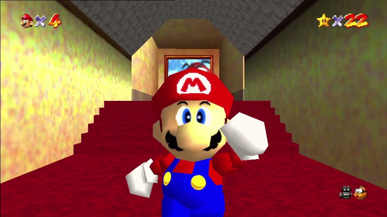 The PlayStation 2 is still a High Definition Console - SM64 HD Gameplay