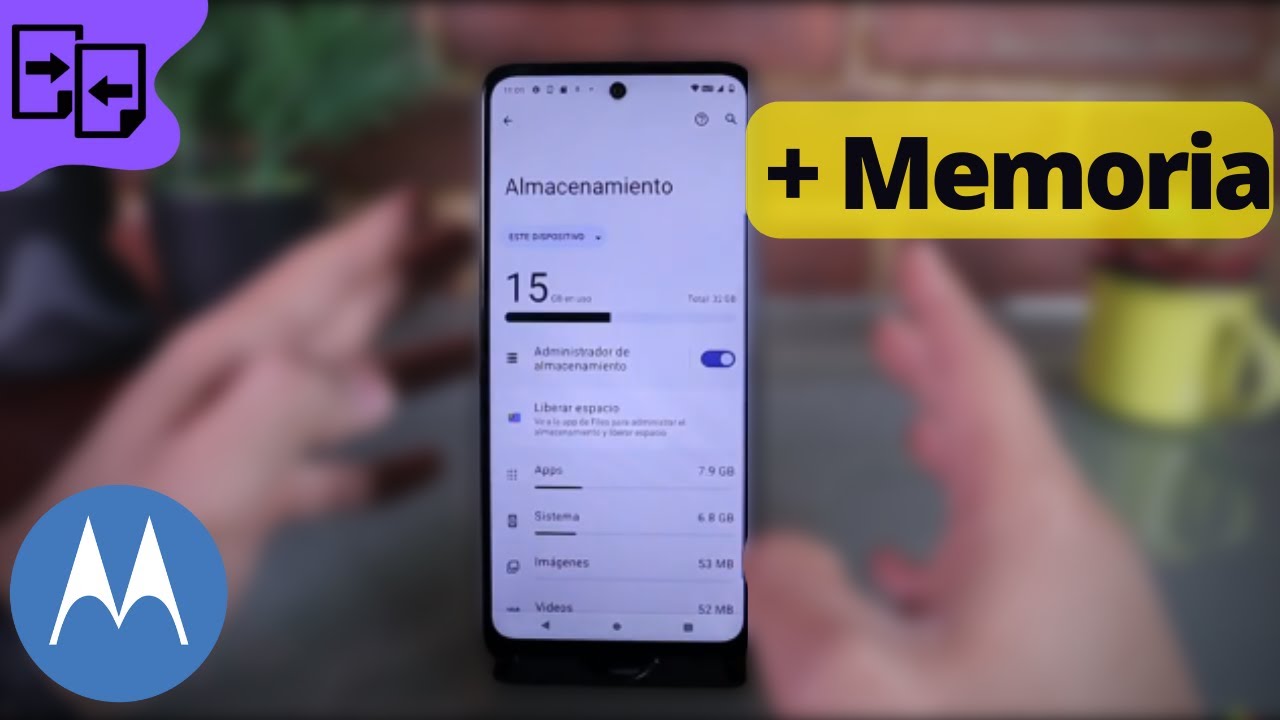 Moto E32s Pasar Fotos, Videos y Aplicaciones a Memoria SD | Liberar Espacio